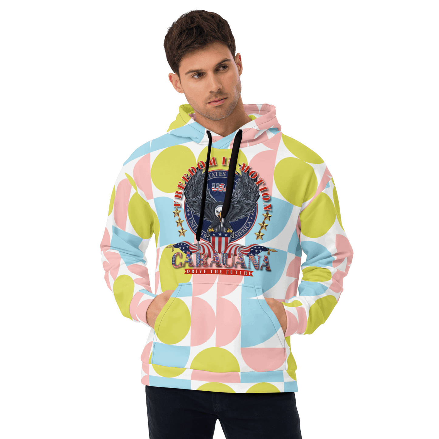 CaRaUaNa Unisex Hoodie Rhythm of Style 77 CaRaUaNa Fashion