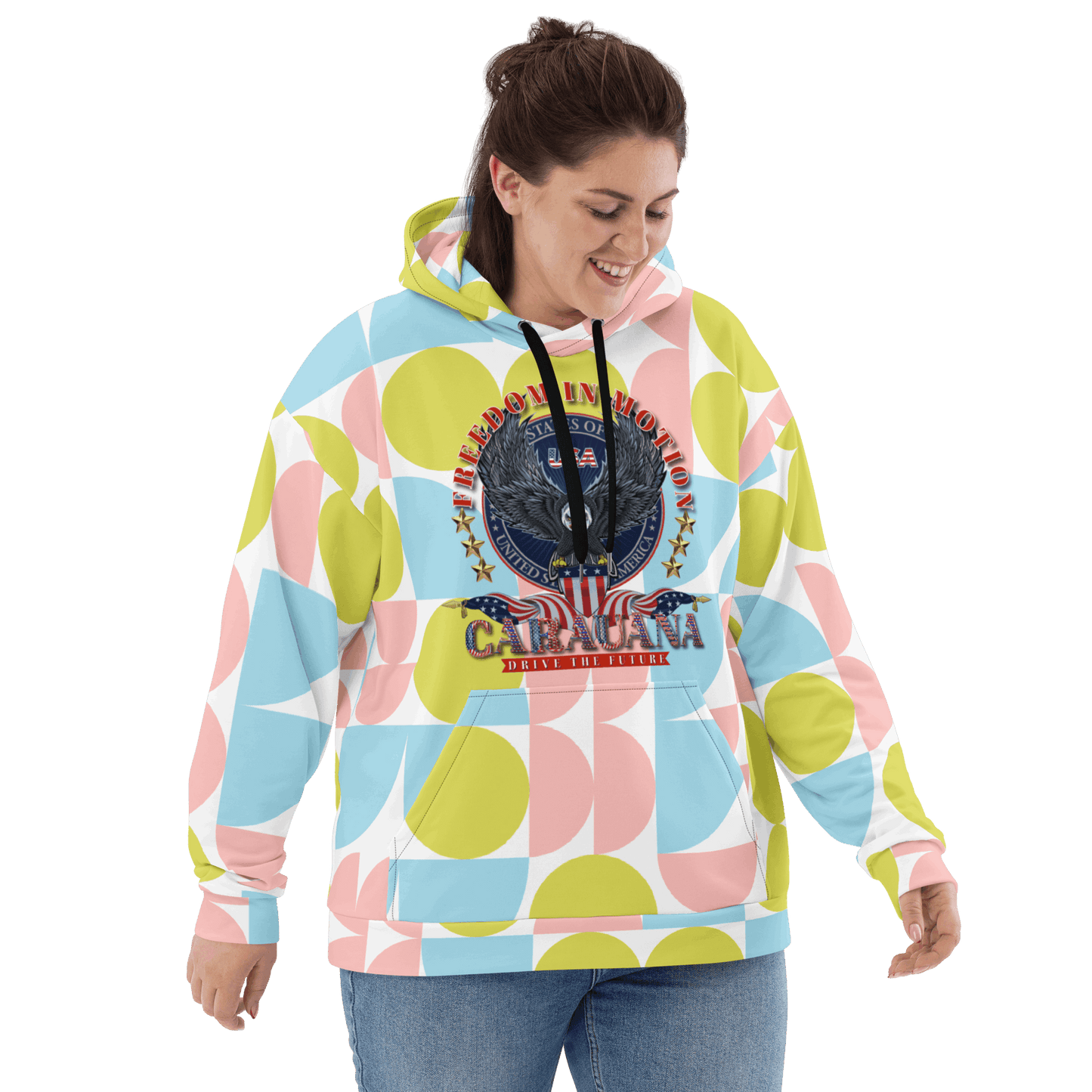 CaRaUaNa Unisex Hoodie Rhythm of Style 77 CaRaUaNa Fashion