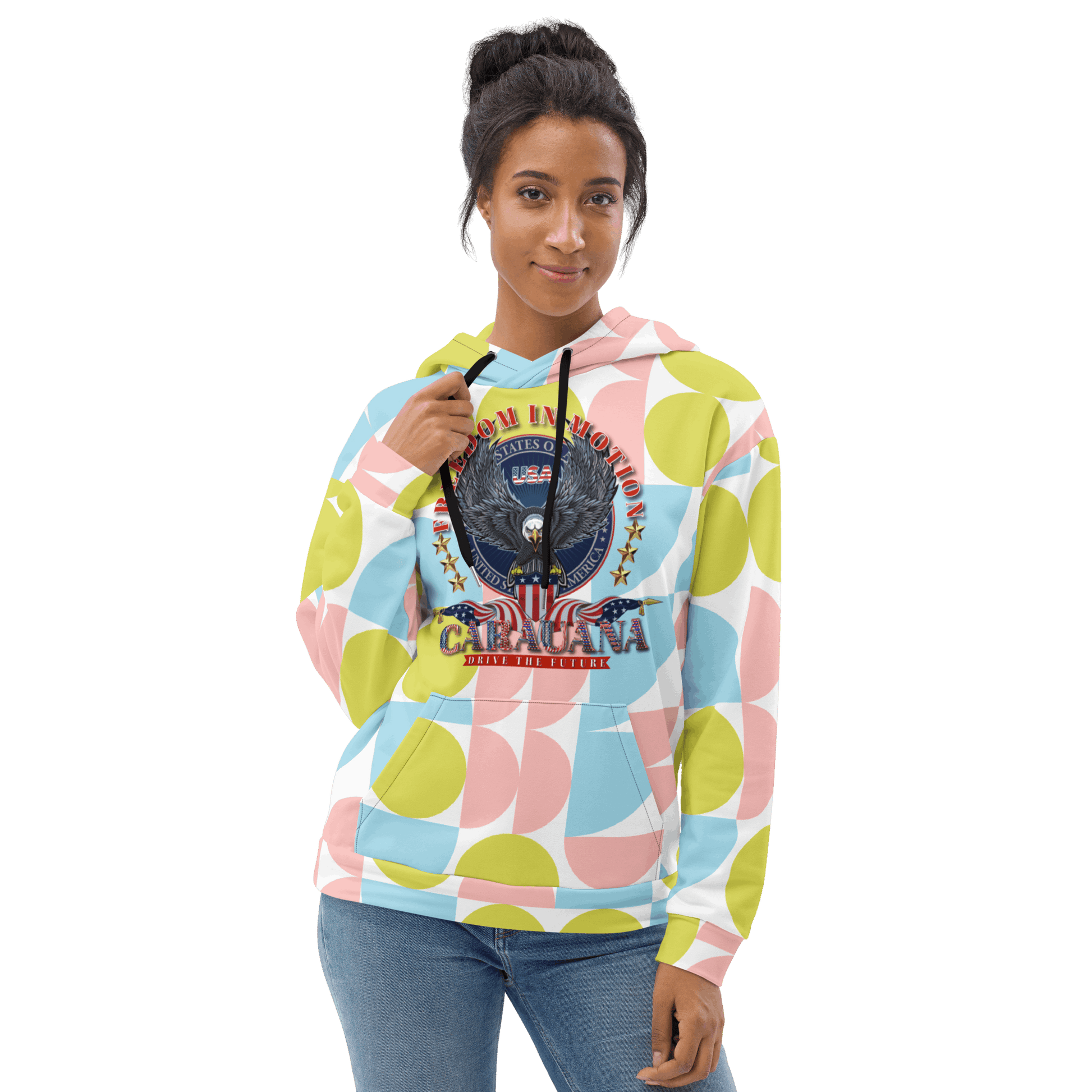 CaRaUaNa Unisex Hoodie Rhythm of Style 77 CaRaUaNa Fashion