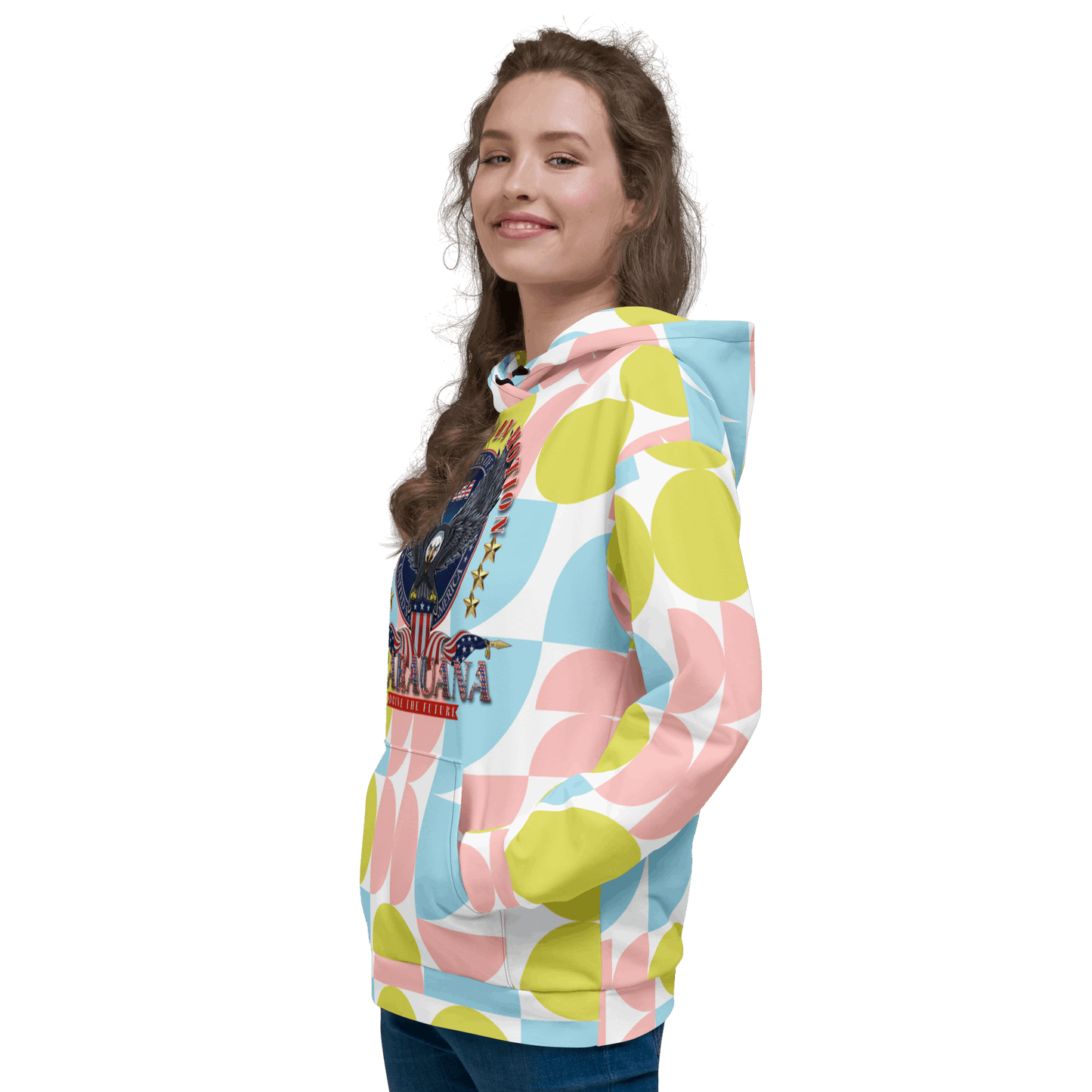 CaRaUaNa Unisex Hoodie Rhythm of Style 77 CaRaUaNa Fashion