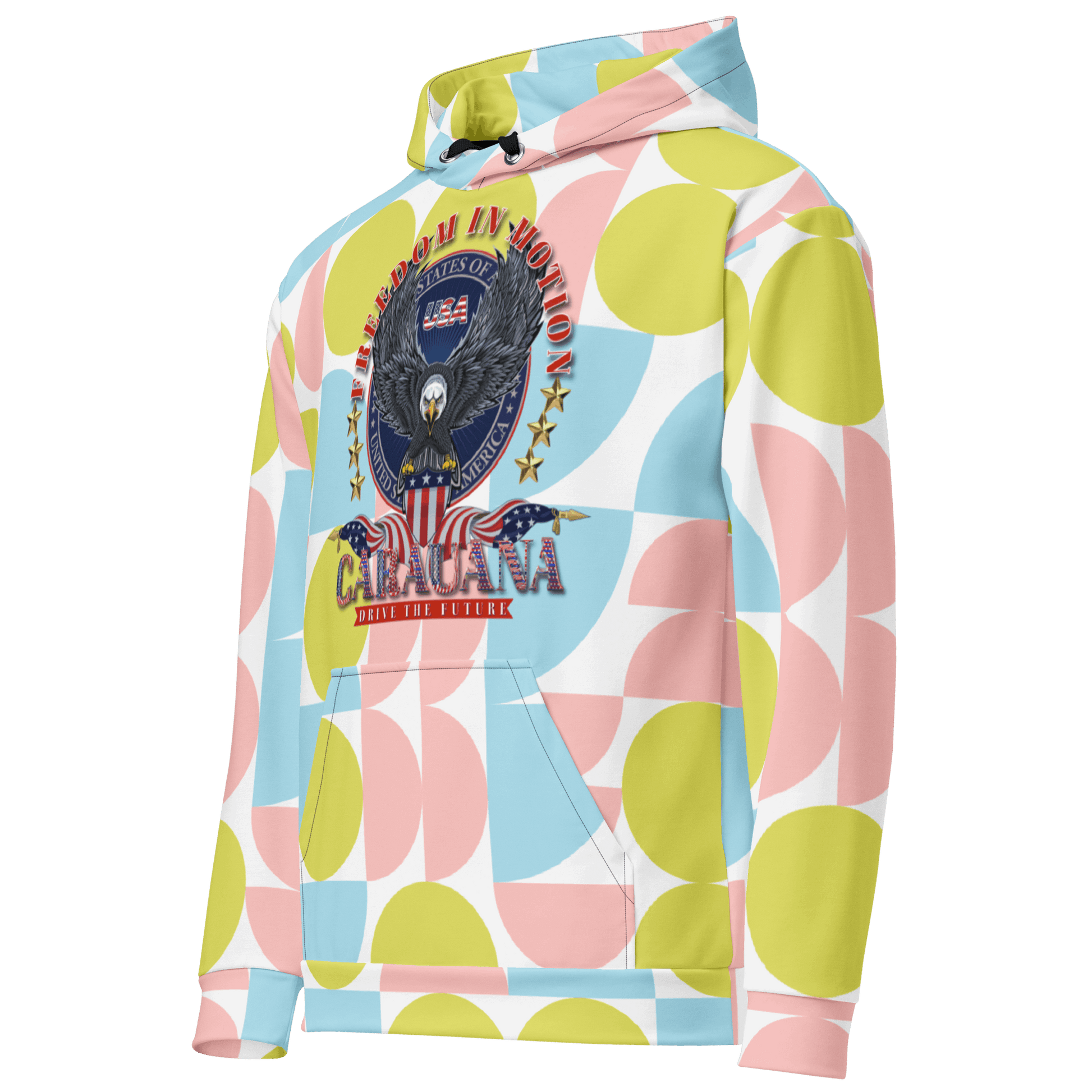 CaRaUaNa Unisex Hoodie Rhythm of Style 77 CaRaUaNa Fashion