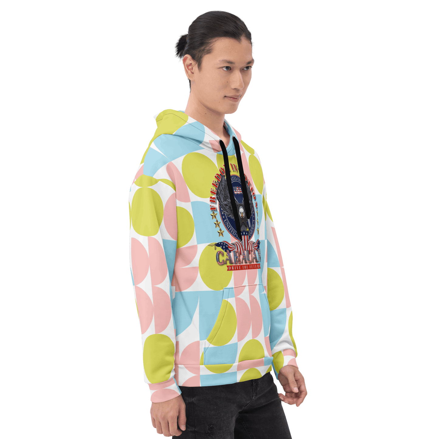 CaRaUaNa Unisex Hoodie Rhythm of Style 77 CaRaUaNa Fashion