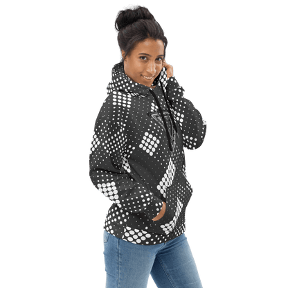 CaRaUaNa Unisex Hoodie Grey white CaRaUaNa Fashion