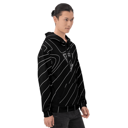 CaRaUaNa Unisex Hoodie Black Branded CaRaUaNa Fashion