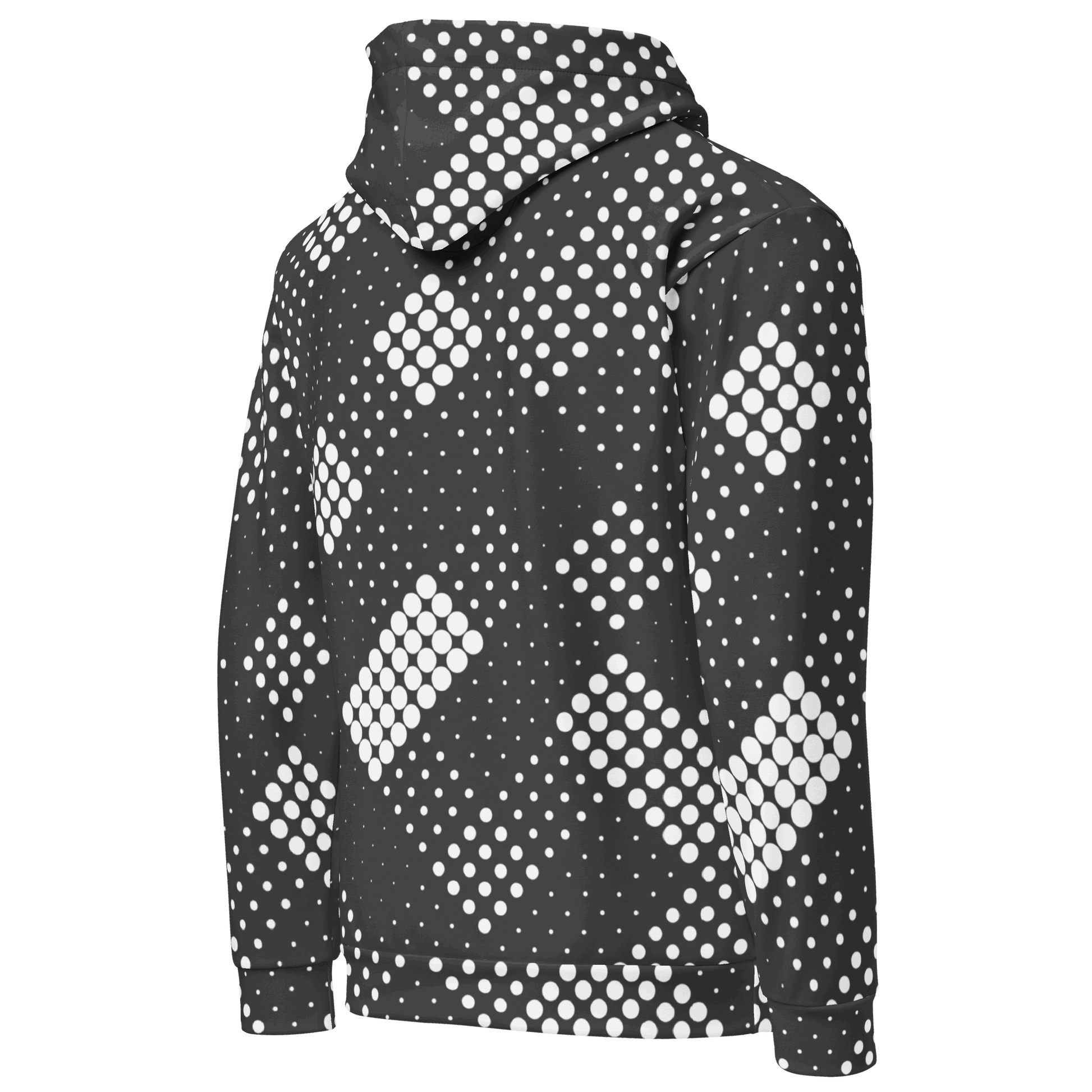 CaRaUaNa Unisex Hoodie Grey white CaRaUaNa Fashion