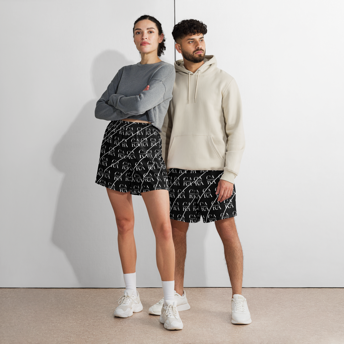 CaRaUaNa Athletic Shorts Unisex black LUX