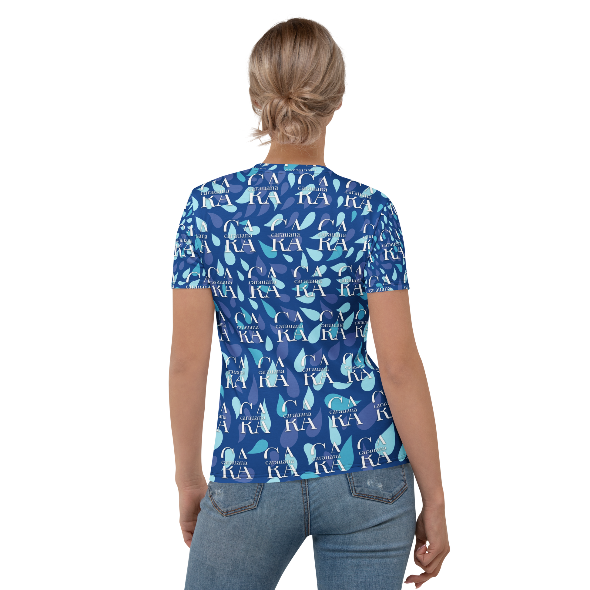 Women's T-shirt blue sky Carauana Store