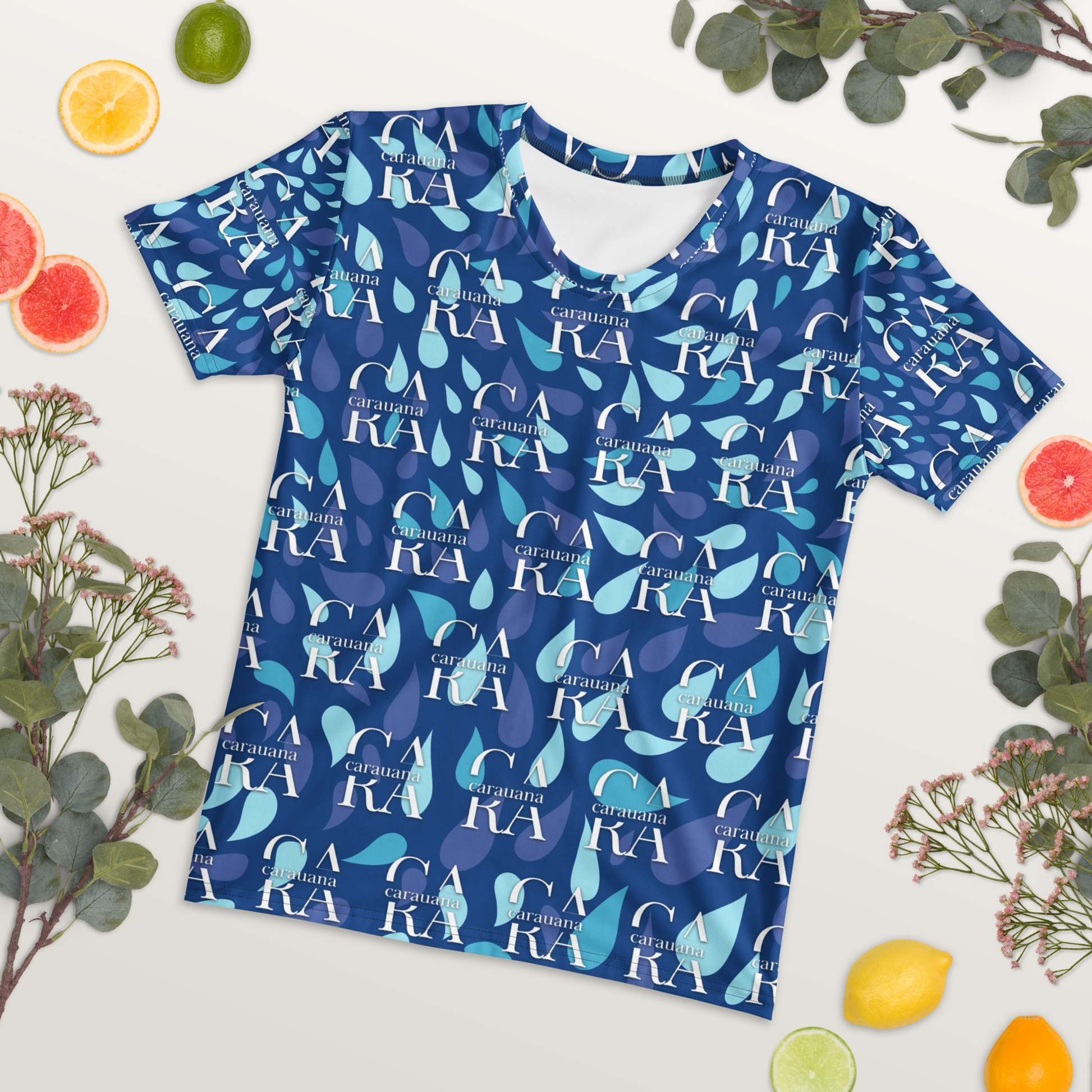 Women's T-shirt blue sky Carauana Store