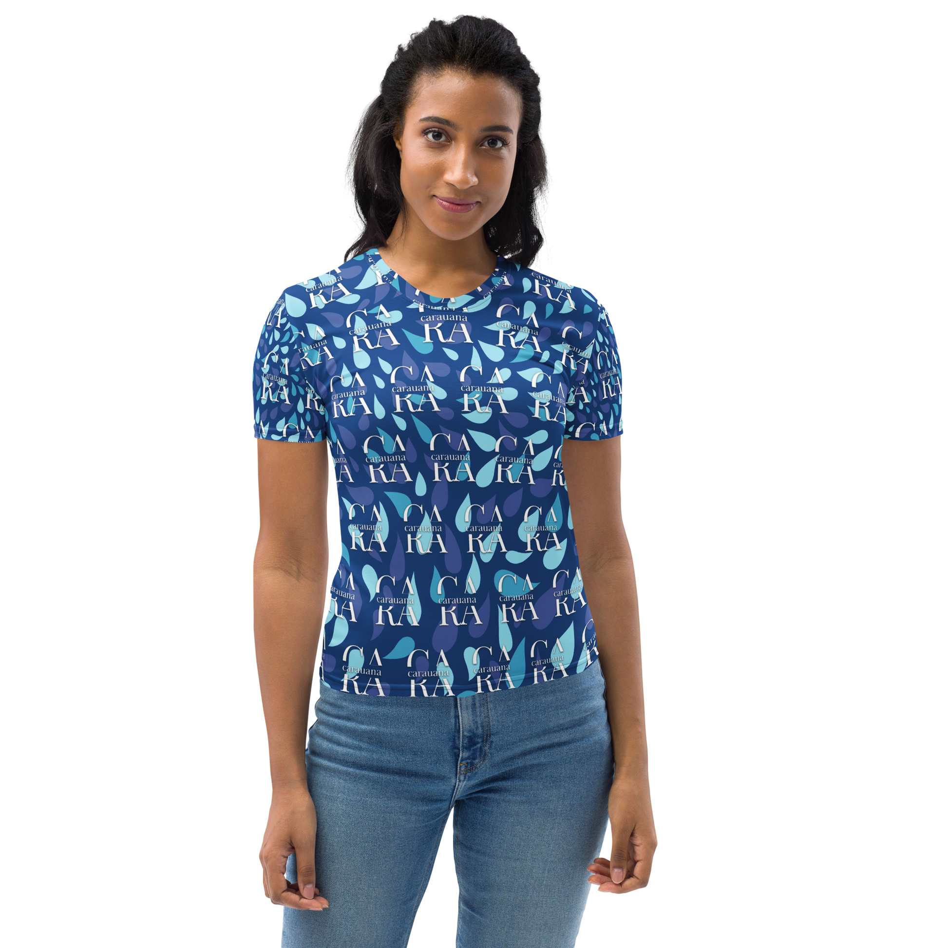 Women's T-shirt blue sky Carauana Store