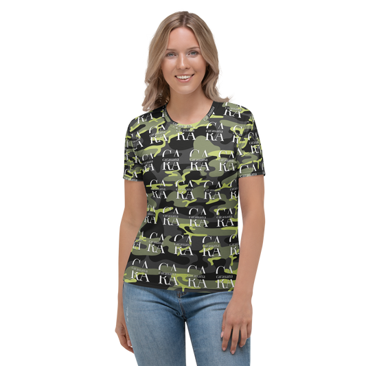 Women's T-shirt Green ARMY Carauana Store