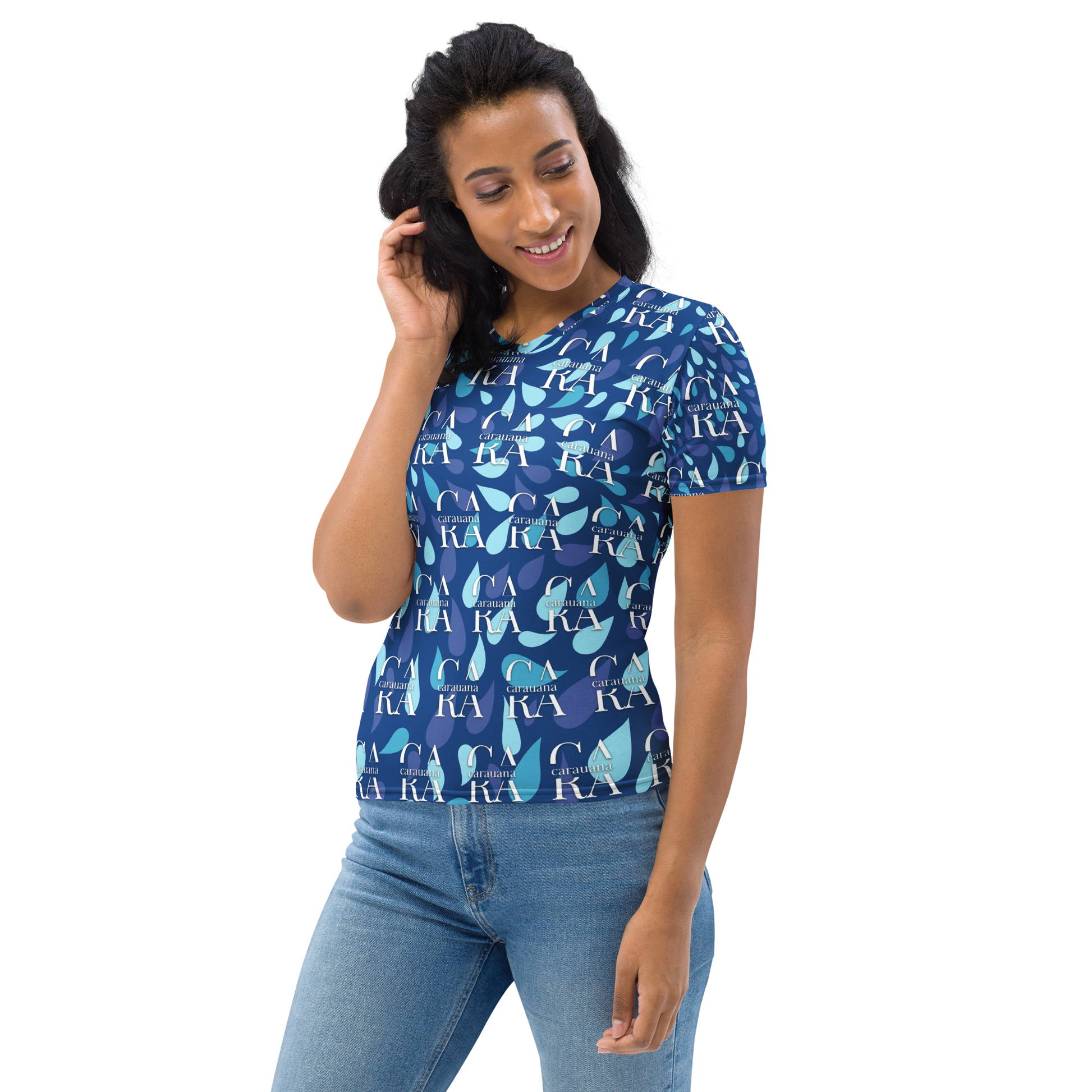 Women's T-shirt blue sky Carauana Store