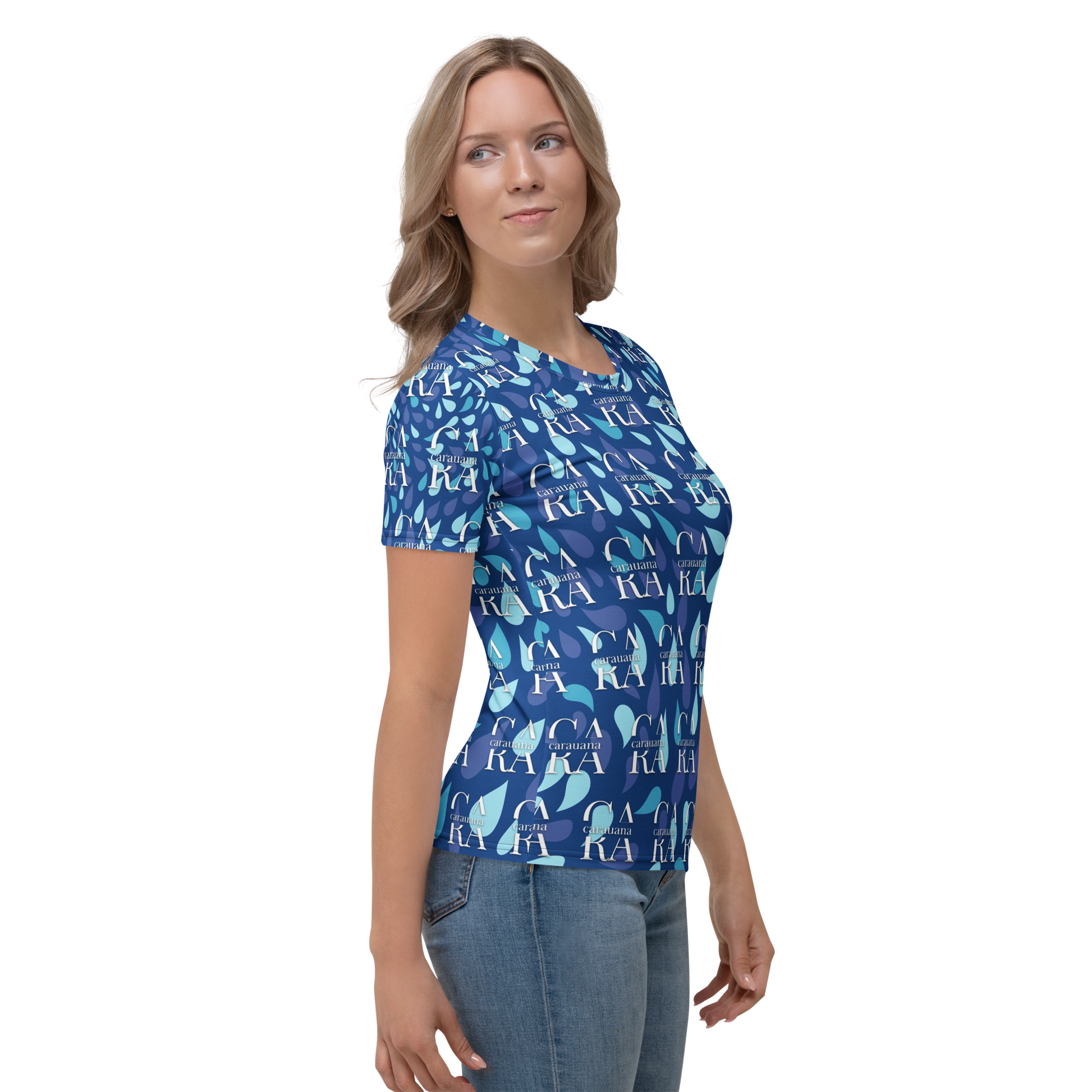 Women's T-shirt blue sky Carauana Store