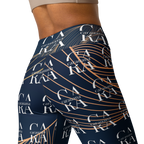 CaRaUaNa Leggings SPORT blue gold Carauana Store