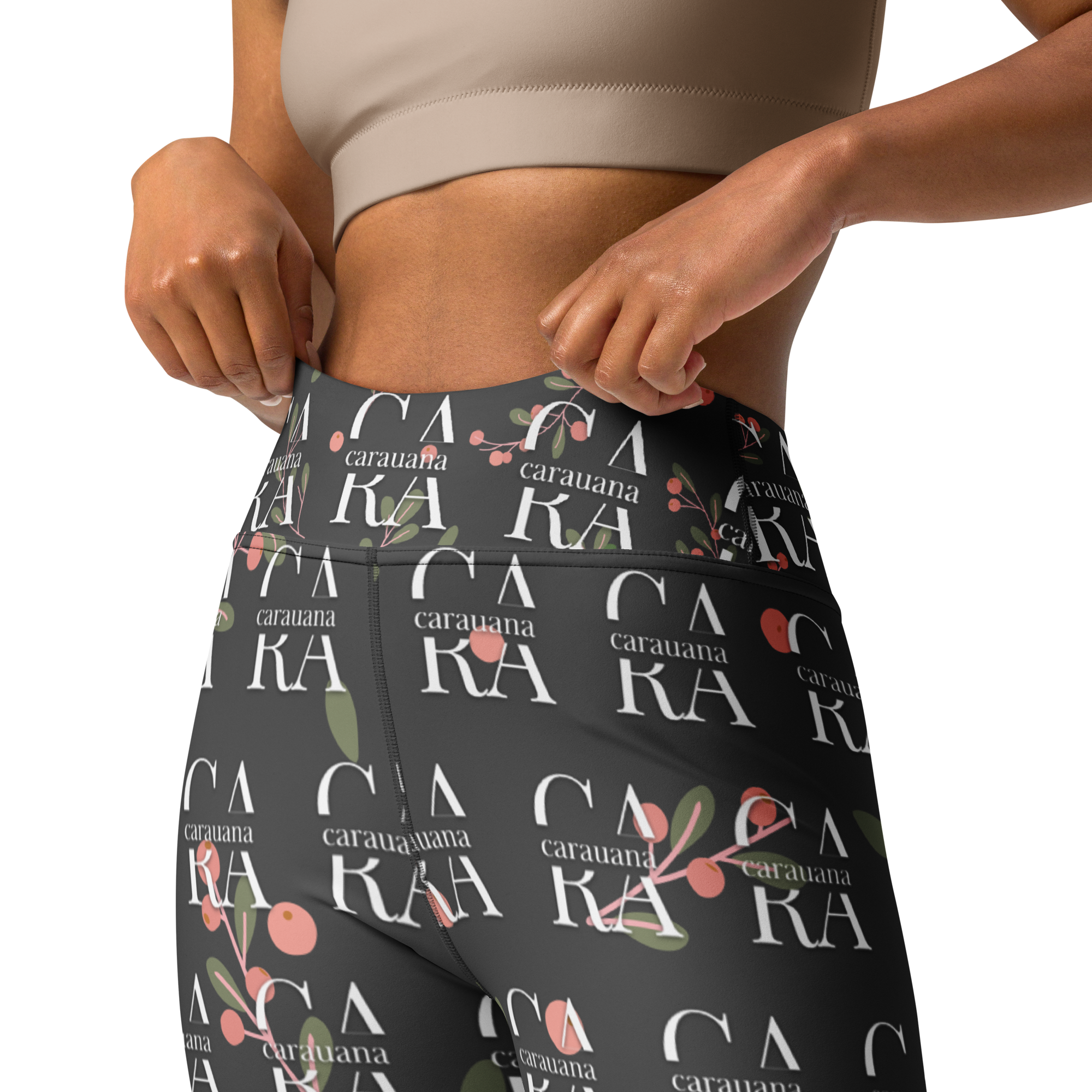 CaRaUaNa Leggings SPORT Black fruit Carauana Store