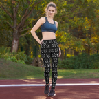 CaRaUaNa Leggings SPORT black VIP Carauana Store