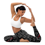 CaRaUaNa Leggings SPORT black Elegant Carauana Store