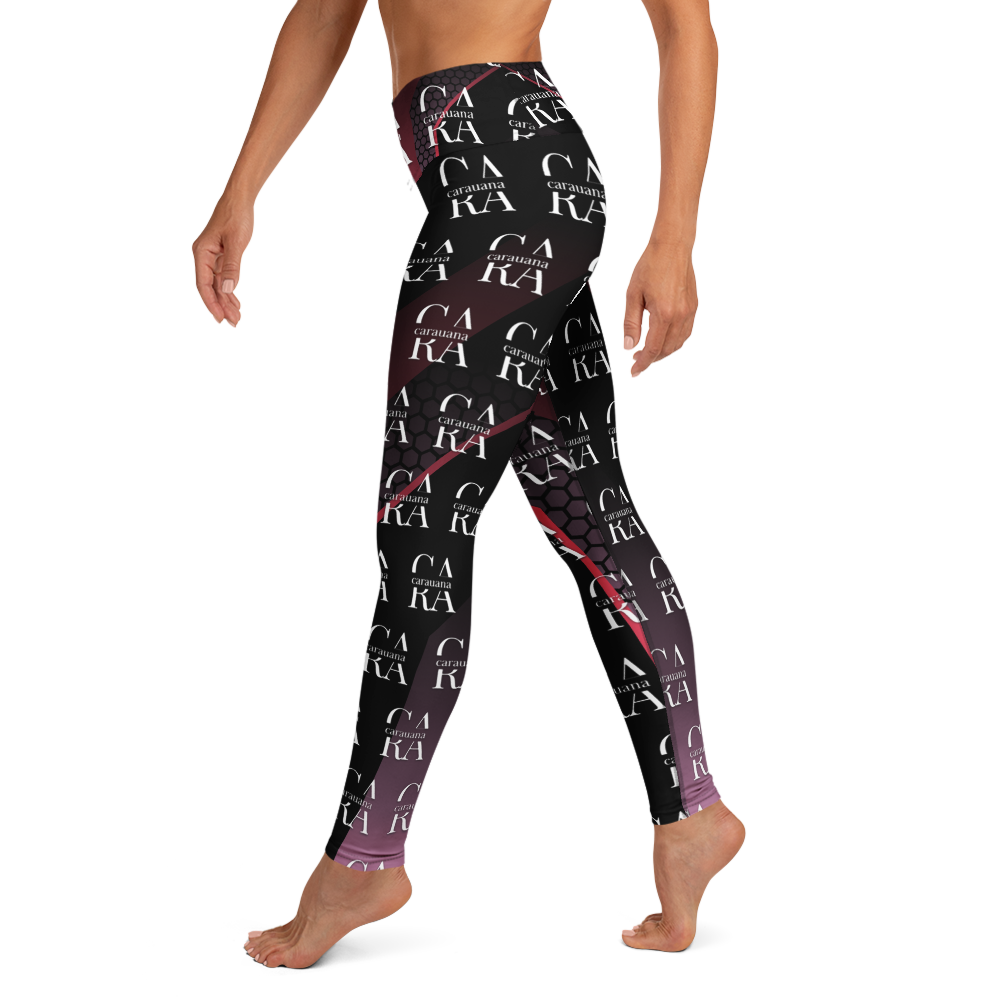 CaRaUaNa Leggings SPORT black Pink Carauana Store