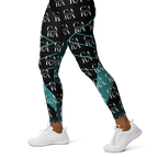 CaRaUaNa Leggings SPORT black Green Famous Carauana Store
