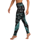 CaRaUaNa Leggings SPORT black Green Famous Carauana Store