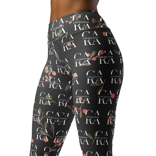 CaRaUaNa Leggings SPORT Black fruit Carauana Store