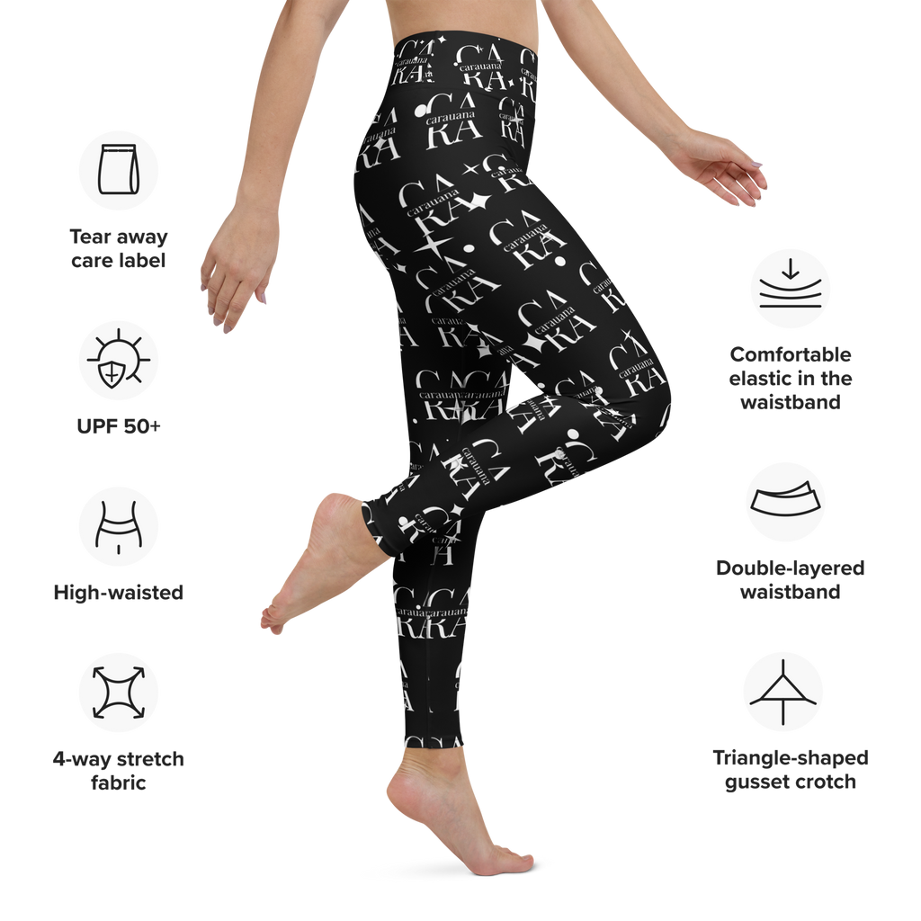 CaRaUaNa Leggings SPORT black VIP Carauana Store