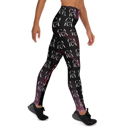 CaRaUaNa Leggings SPORT black Pink Carauana Store