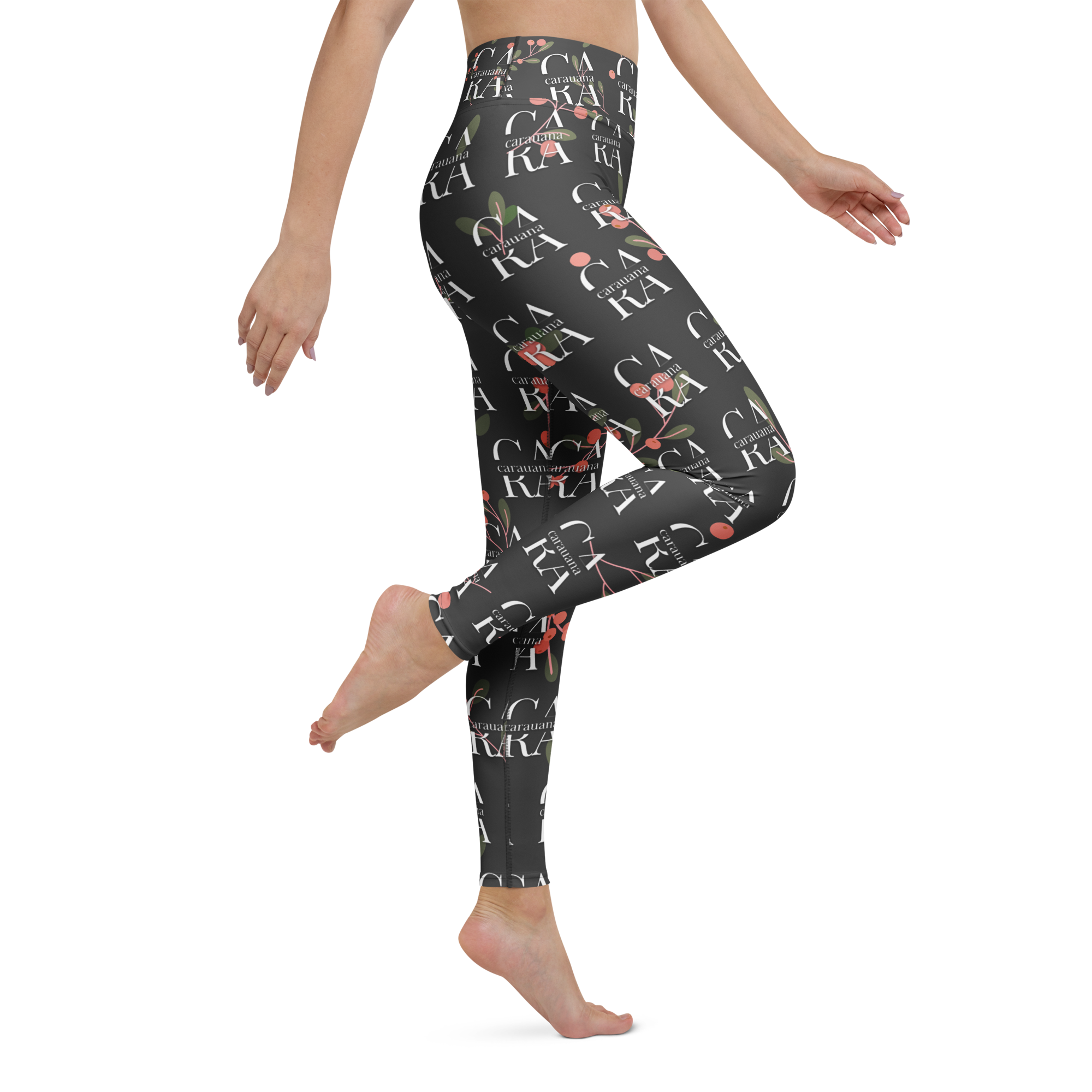 CaRaUaNa Leggings SPORT Black fruit Carauana Store