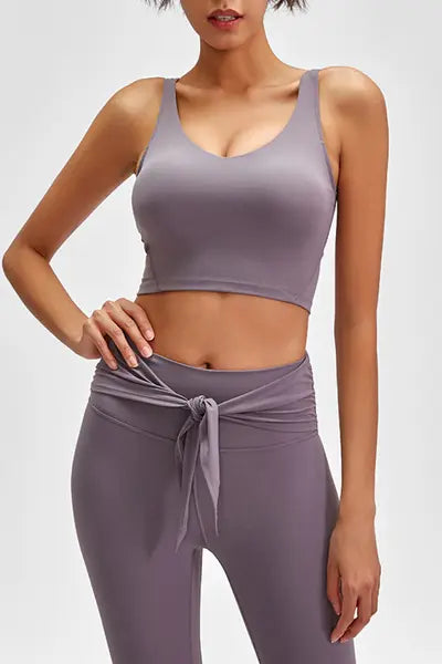 Millennia Scoop Back Sports Bra Carauana Store