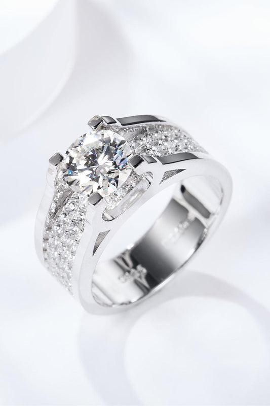 Made To Shine 1 Carat Moissanite Ring Carauana Store