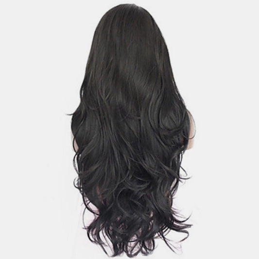 13*3" Lace Front Wigs Synthetic Long Wavy 24" 130% Density Carauana Store
