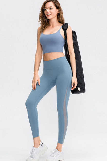 Wide Waistband Slim Fit Long Sports Pants Carauana Store