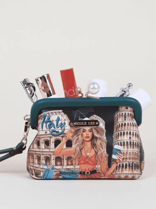 Nicole Lee USA Chelsea Pearl Kiss-Lock Coin Purse Carauana Store