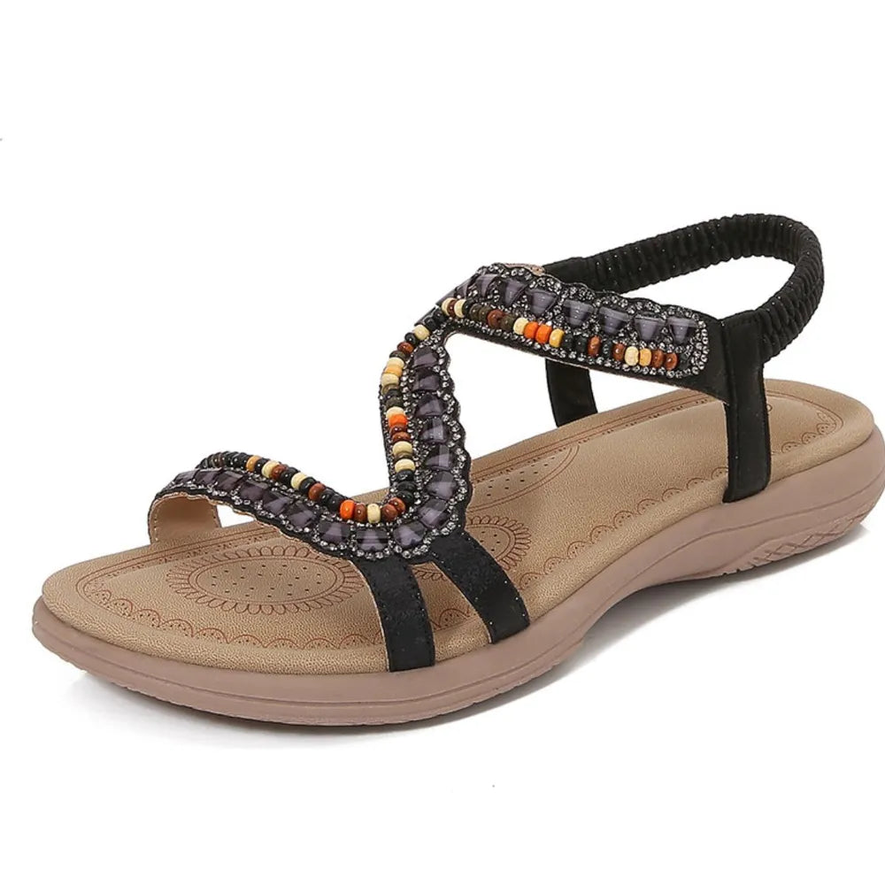 Open Toe Flats Sandals