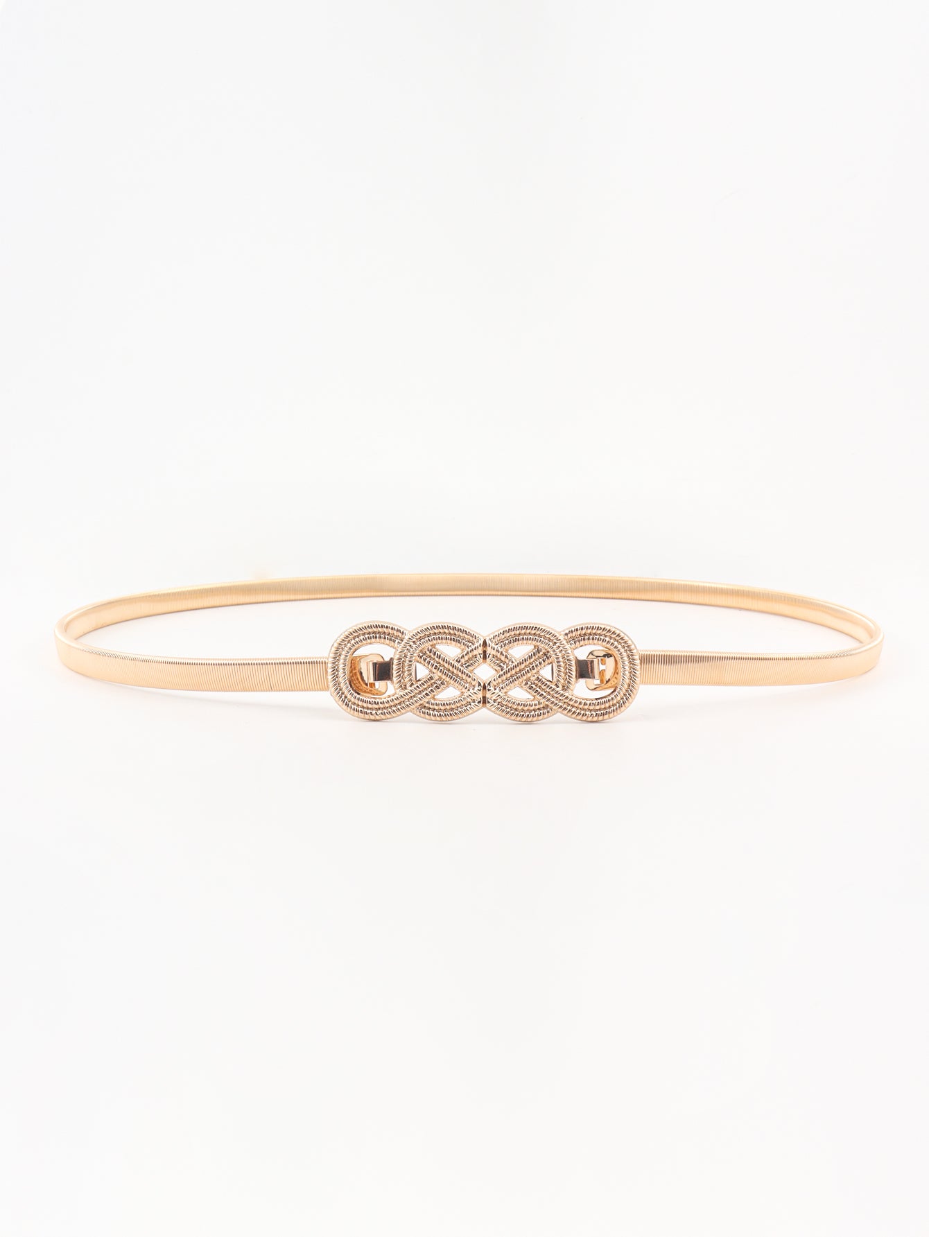 Knot Buckle Metal Belt Carauana Store