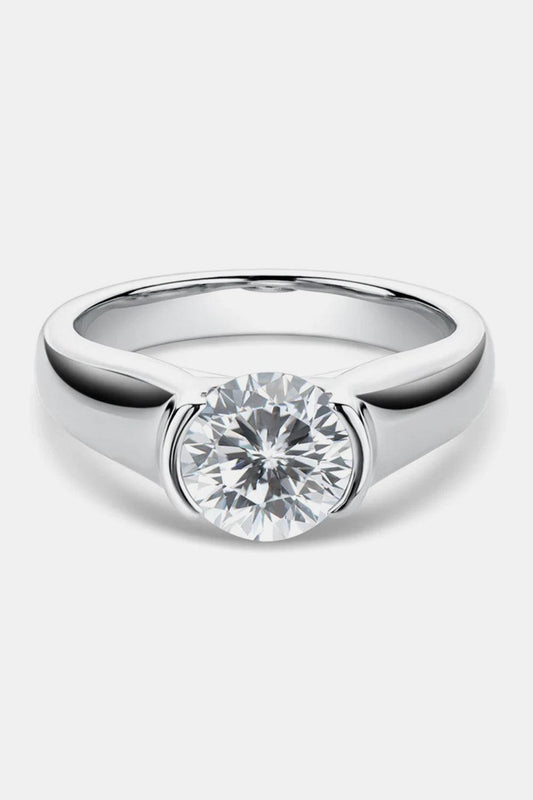 1.5 Carat Moissanite 925 Sterling Silver Ring Carauana Store