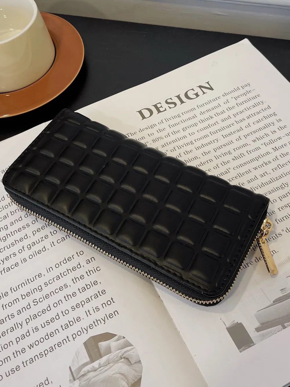 PU Leather Solid Color Wallet Carauana Store