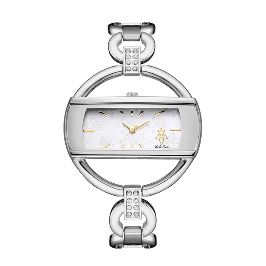 carauana yalusi Vintage Quartz Watch A4 SILVER