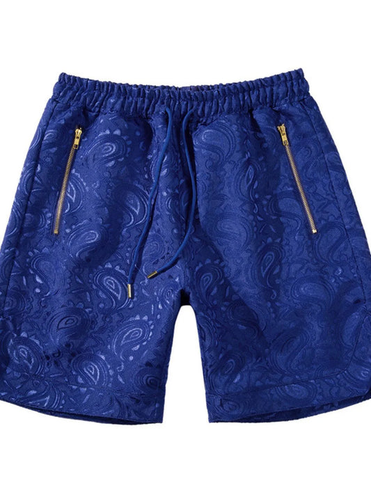 Men's Drawstring Printed Shorts Carauana Store
