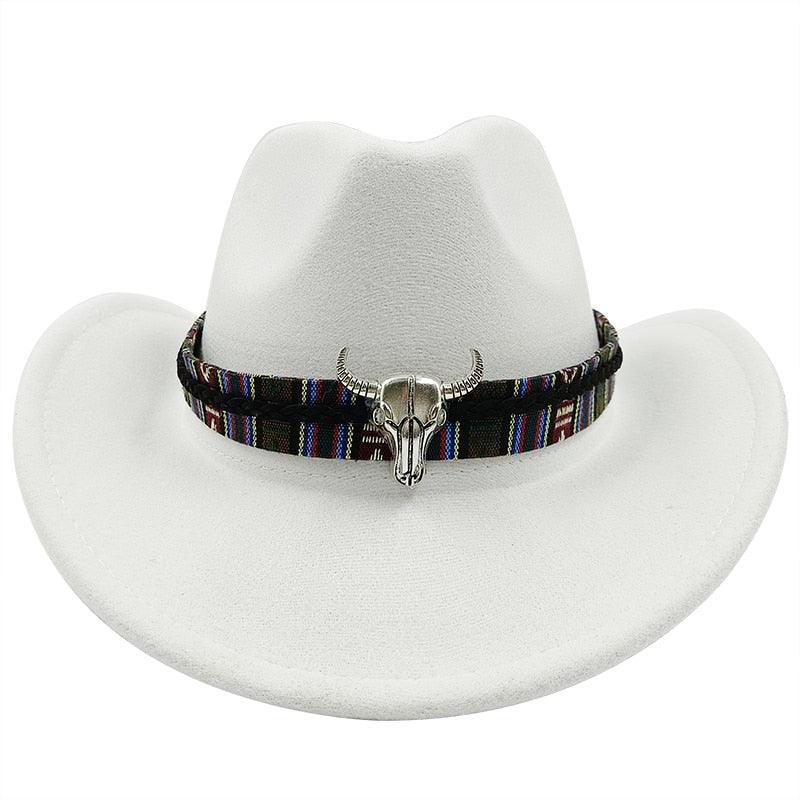 cowboy hat monochrome felt Unisex