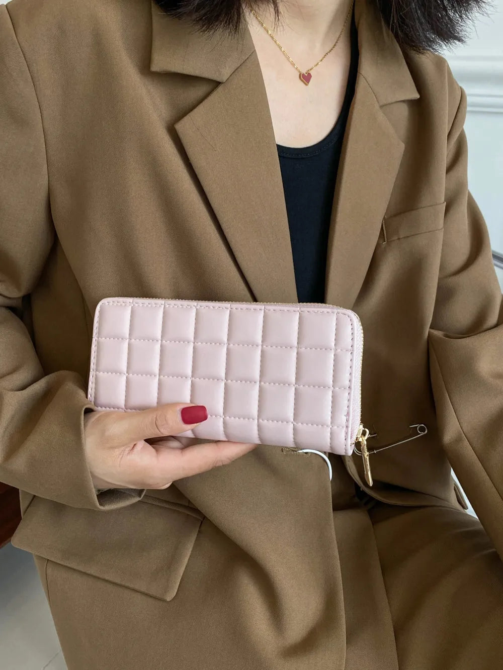 PU Leather Solid Color Wallet Carauana Store