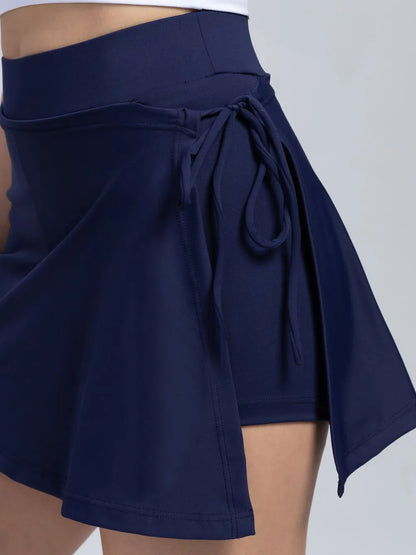 High Waist Active Skort with Pockets Carauana Store