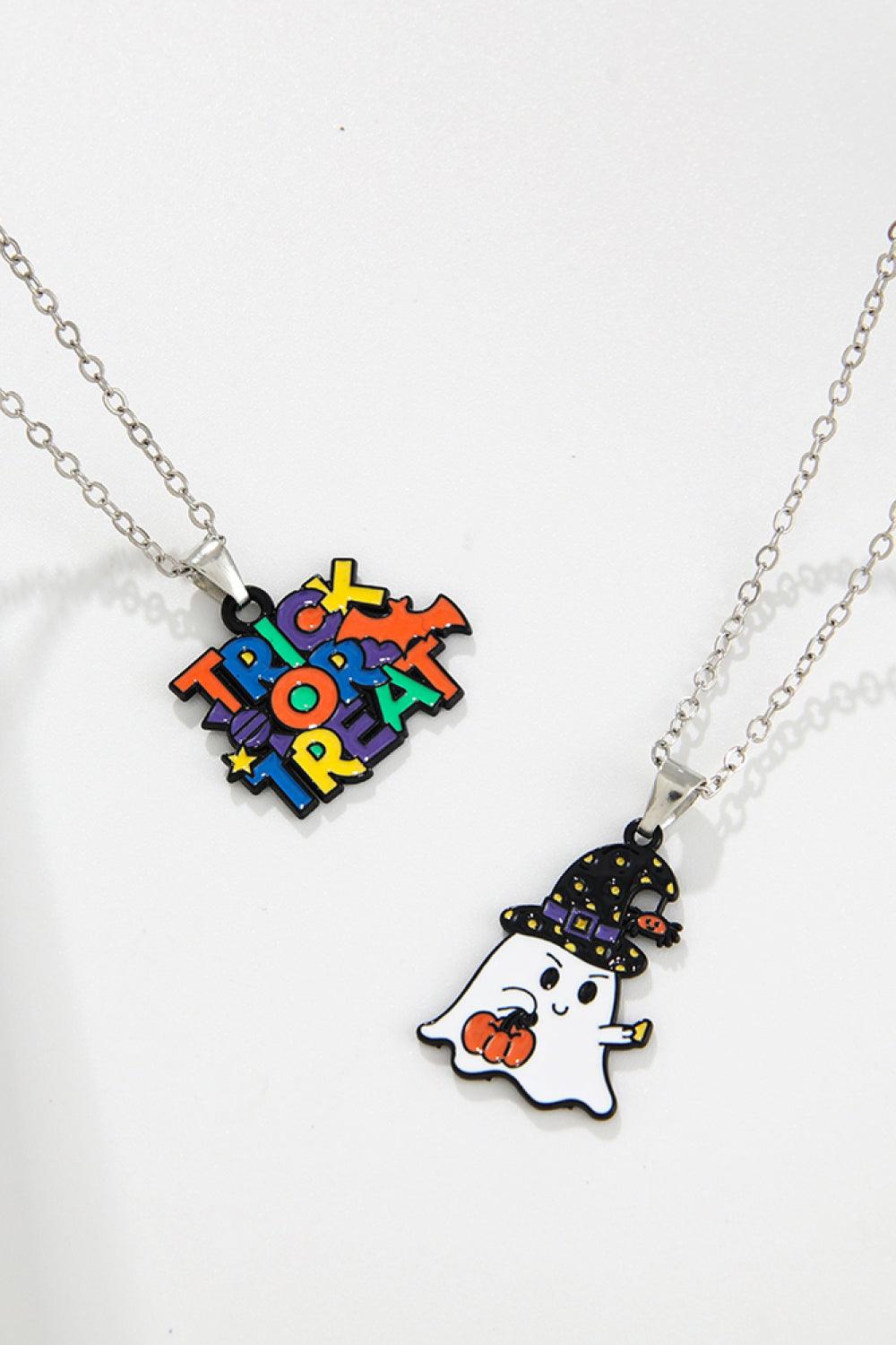 Two-Piece Halloween Theme Necklace Set