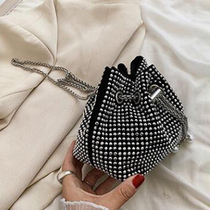 diamond clutch shoulder bag Shinny Rhinestone Evening Shoulder Bags