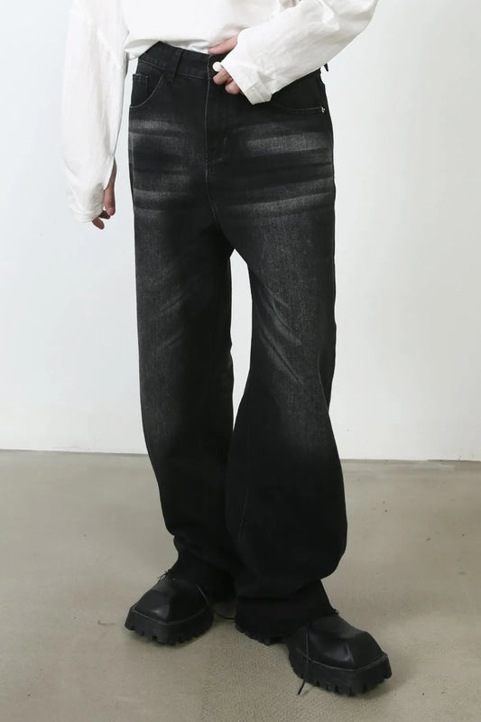 Men's Frayed Hem Jeans Carauana Store