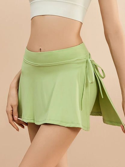 High Waist Active Skort with Pockets Carauana Store