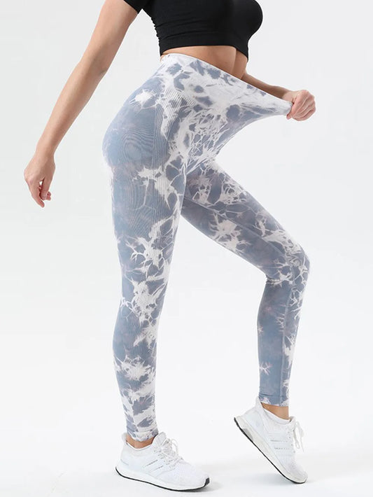 Tie-Dye High Waist Active Leggings Carauana Store