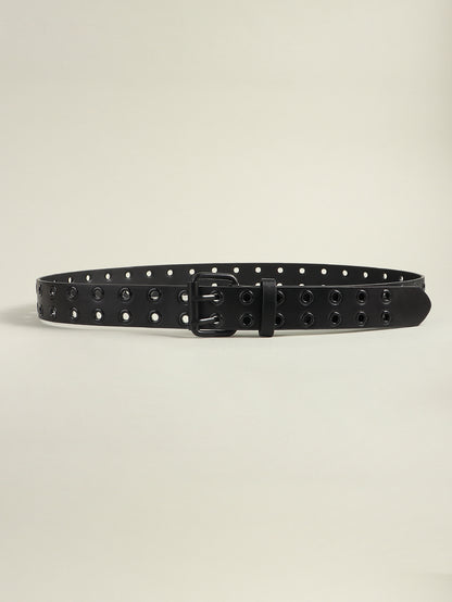 Grommet PU Leather Belt Carauana Store