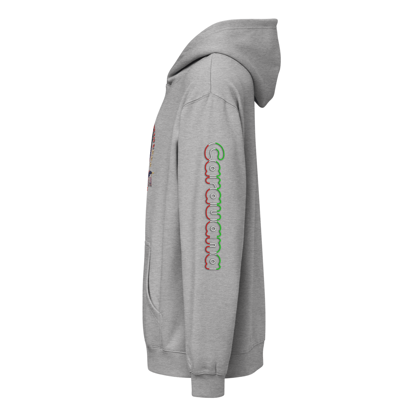 CaRaUaNa unisex hoodie Grey Cotton CaRaUaNa Fashion