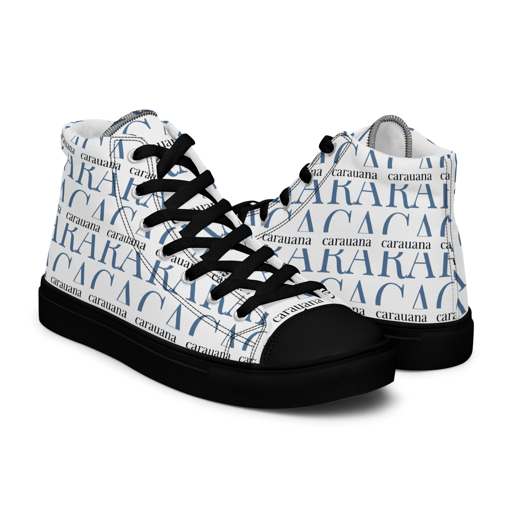 CARAUANA Fashionable high top canvas black ladies Carauana Store