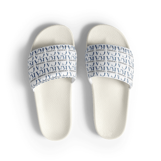 CARAUANA slides Men’s white Carauana Store